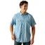 Ariat Men's VentTEK Western Fitted Shirt - Blue Dawn