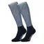 LeMieux Footsie Socks Junior - Fleur Denim