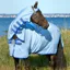 Horseware Amigo Ripstop Hoody Fly Rug - Azure Blue/Strong Blue/Silver