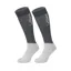 LeMieux Competition Socks Twin Pack - Grey