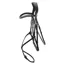 Schockemohle Rio Select Anatomical Bridle - Black/Silver