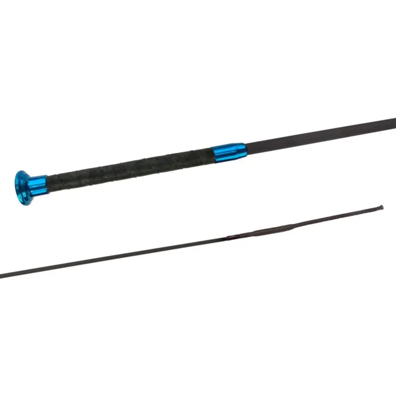 Fleck Silk Touch Dressage Whip - Blue - 110cm