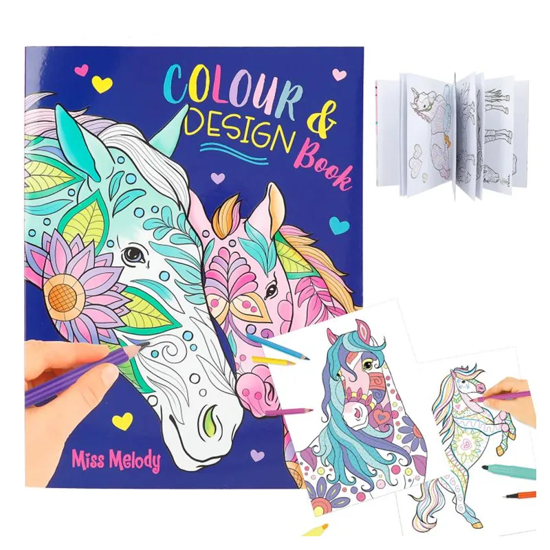 Miss Melody Colour and Design Book