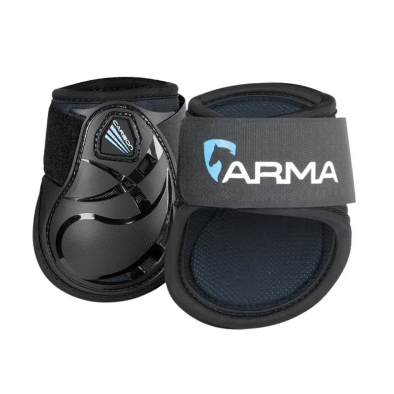 Shires ARMA Carbon Fetlock Boots - Black