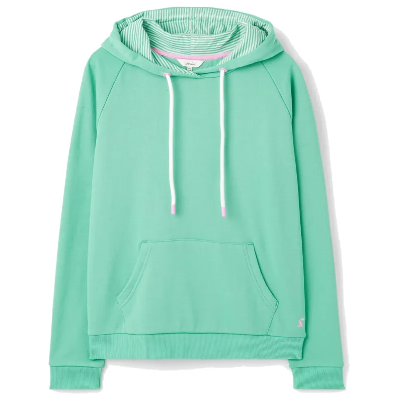 Joules LIL Raglan Hooded Sweat - Green