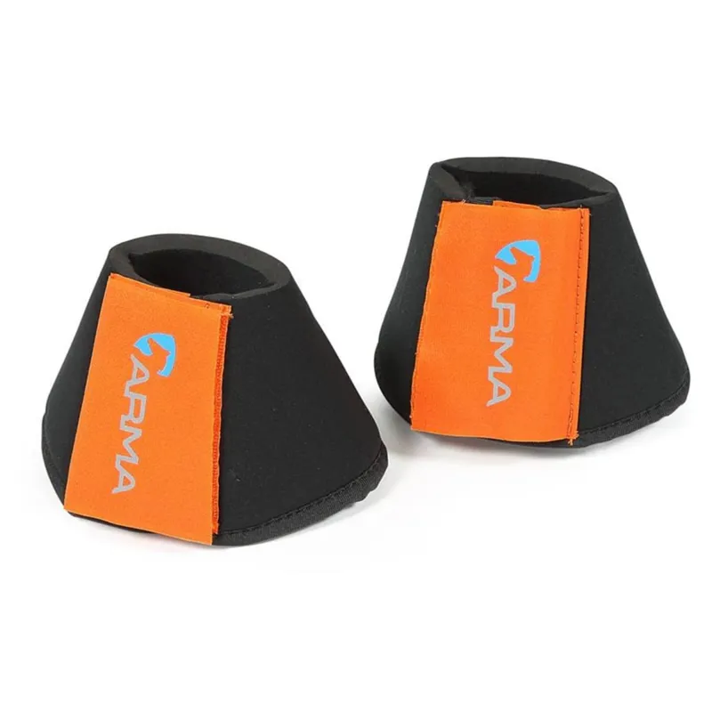 Shires ARMA Neoprene Over Reach Boots - Burnt Orange