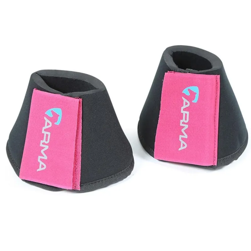 Shires ARMA Neoprene Over Reach Boots - Raspberry