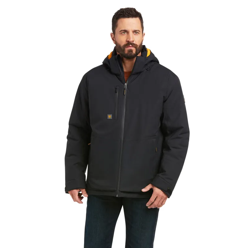 Ariat Men's Rebar Storm Fighter 2.0 Waterproof Jacket - Black