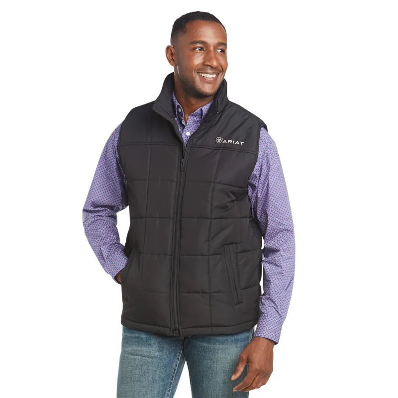 Ariat Men's Crius Insulated Vest - Black