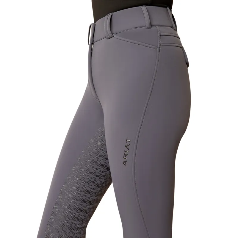 Ariat Women's Tri Factor Frost Insulated Full Seat Breech - Ebony-1