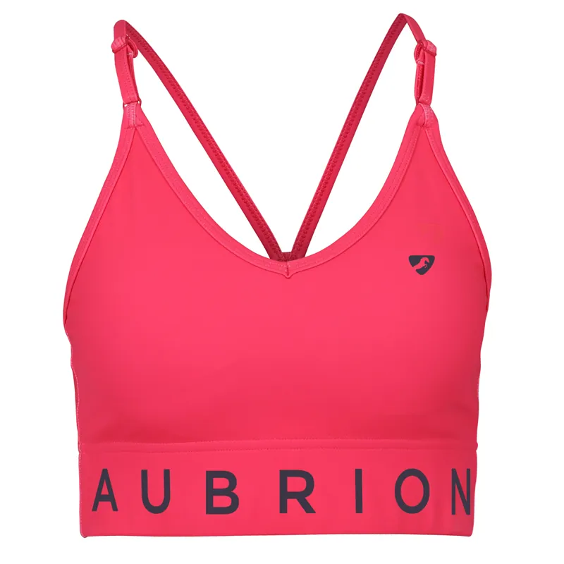 Aubrion Ladies Invigorate Sports Bra - Coral