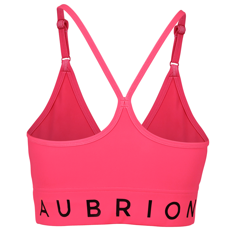 Aubrion Ladies Invigorate Sports Bra - Coral-1