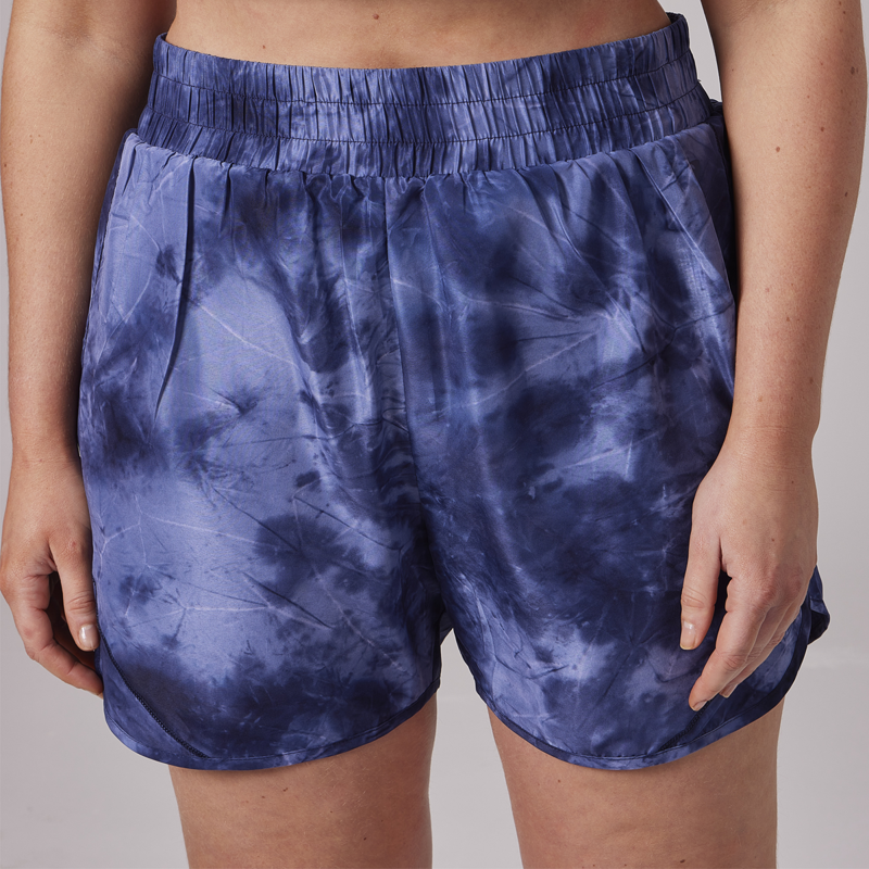 Aubrion Activate Ladies Shorts - Navy Tie Dye-2