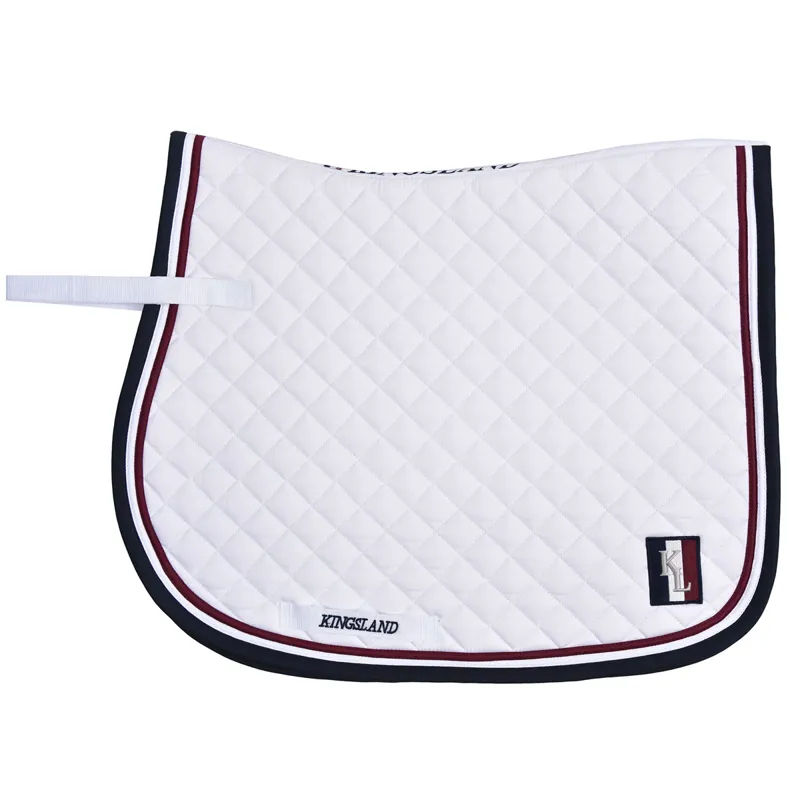 Kingsland Classic Jumping Saddle Pad - White