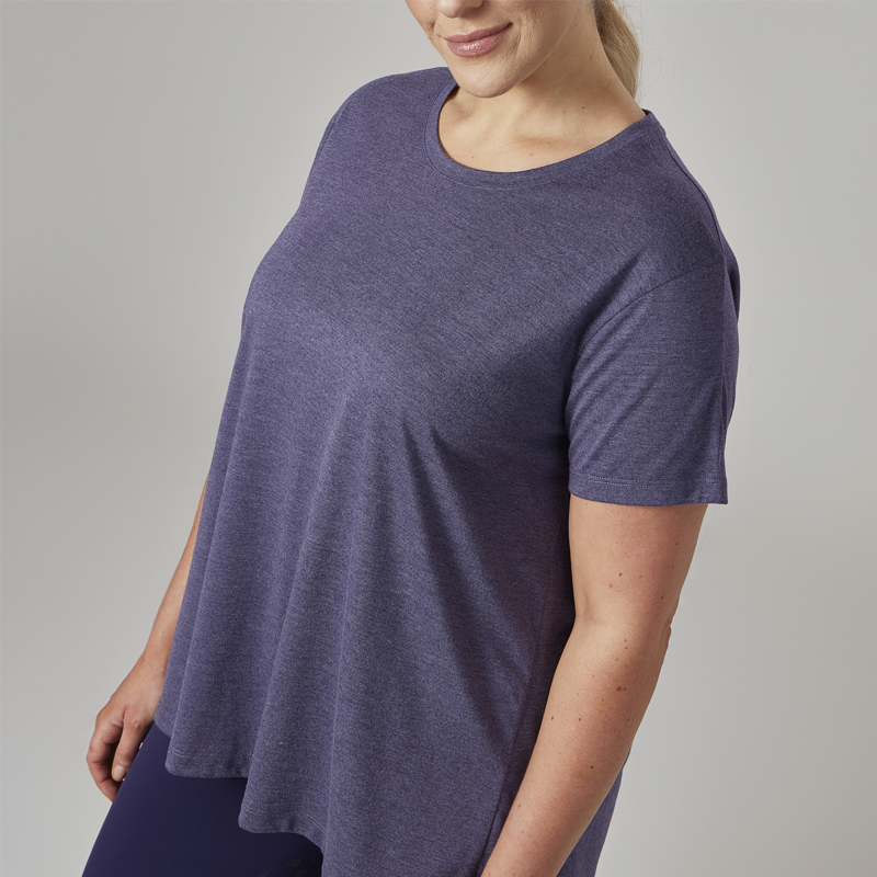 Aubrion Ladies Energise Tech T-Shirt - Navy-3