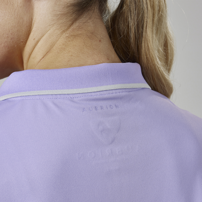 Aubrion Ladies Poise Sleeveless Tech Polo - Lavender-4