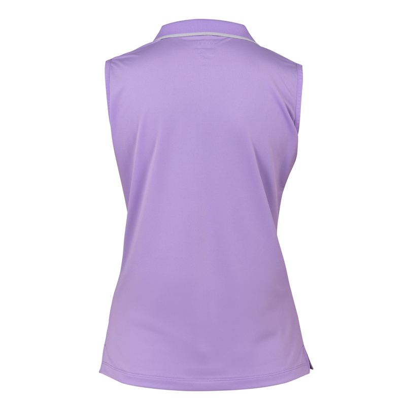 Aubrion Ladies Poise Sleeveless Tech Polo - Lavender-1
