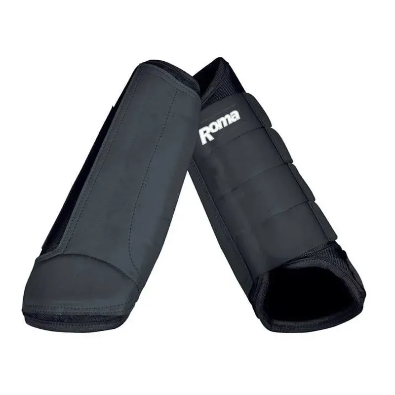 Roma Cross Country Hind Boots Cob - Black