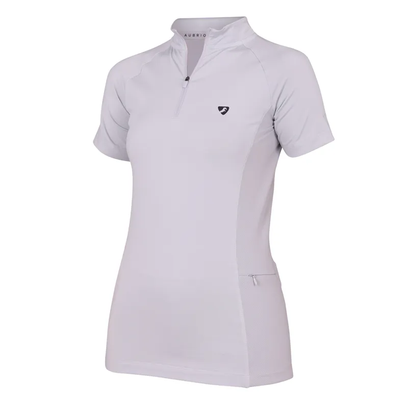 Aubrion Ladies Revive Short Sleeve Base Layer - Grey