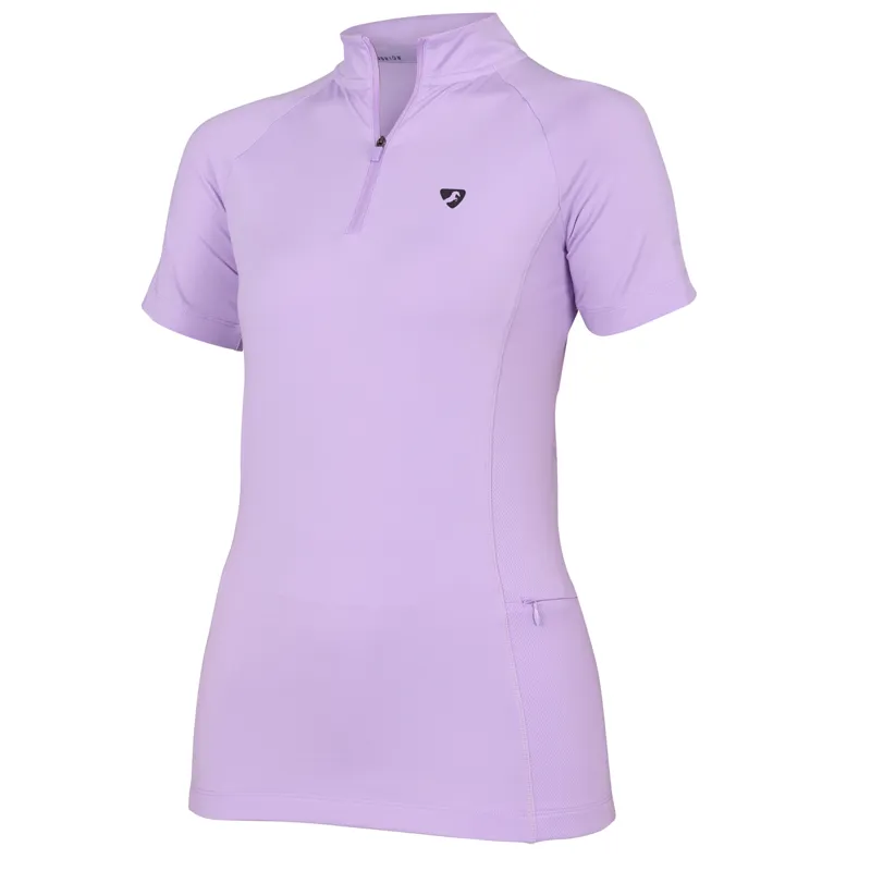 Aubrion Ladies Revive Short Sleeve Base Layer - Lavender