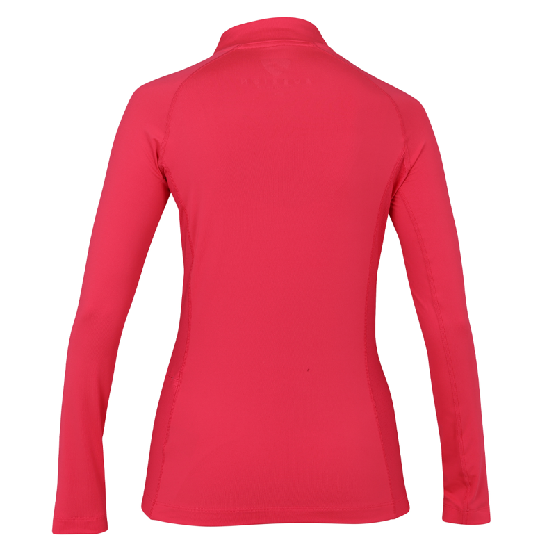 Aubrion Ladies Revive Long Sleeve Base Layer - Coral-1