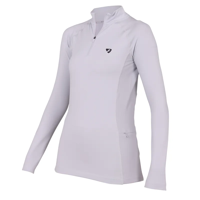 Aubrion Ladies Revive Long Sleeve Base Layer - Grey