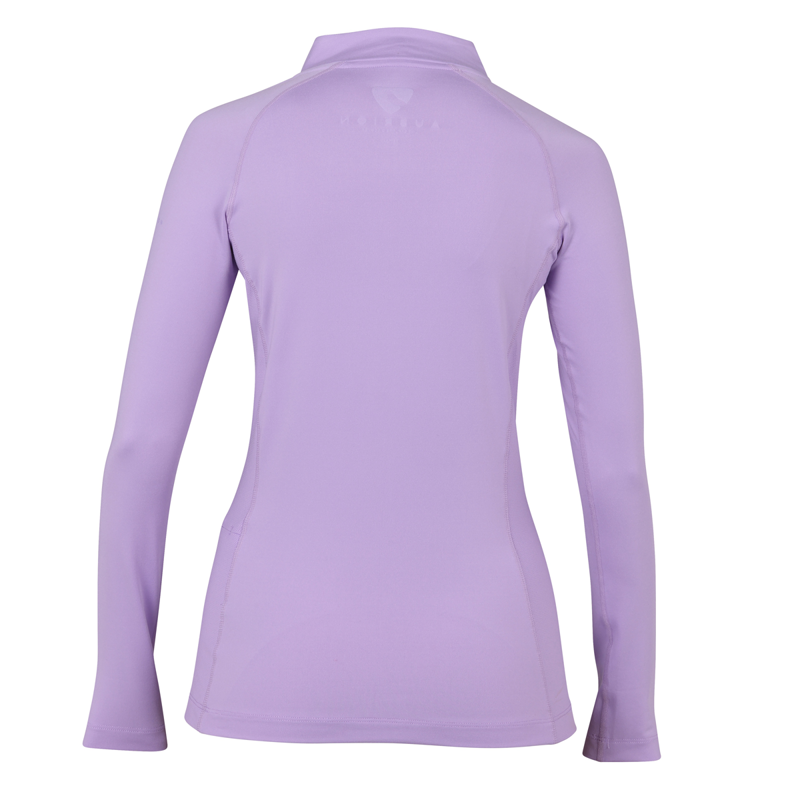 Aubrion Ladies Revive Long Sleeve Base Layer - Lavender-1