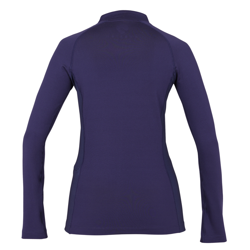 Aubrion Ladies Revive Long Sleeve Base Layer - Navy-1