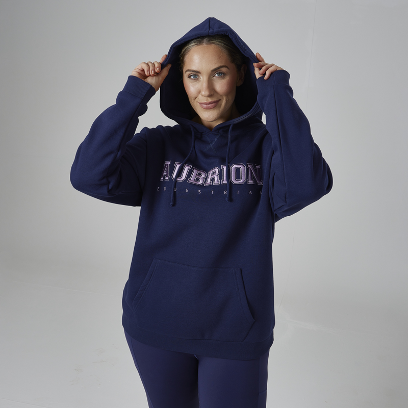 Aubrion Ladies Serene Hoodie - Navy-5