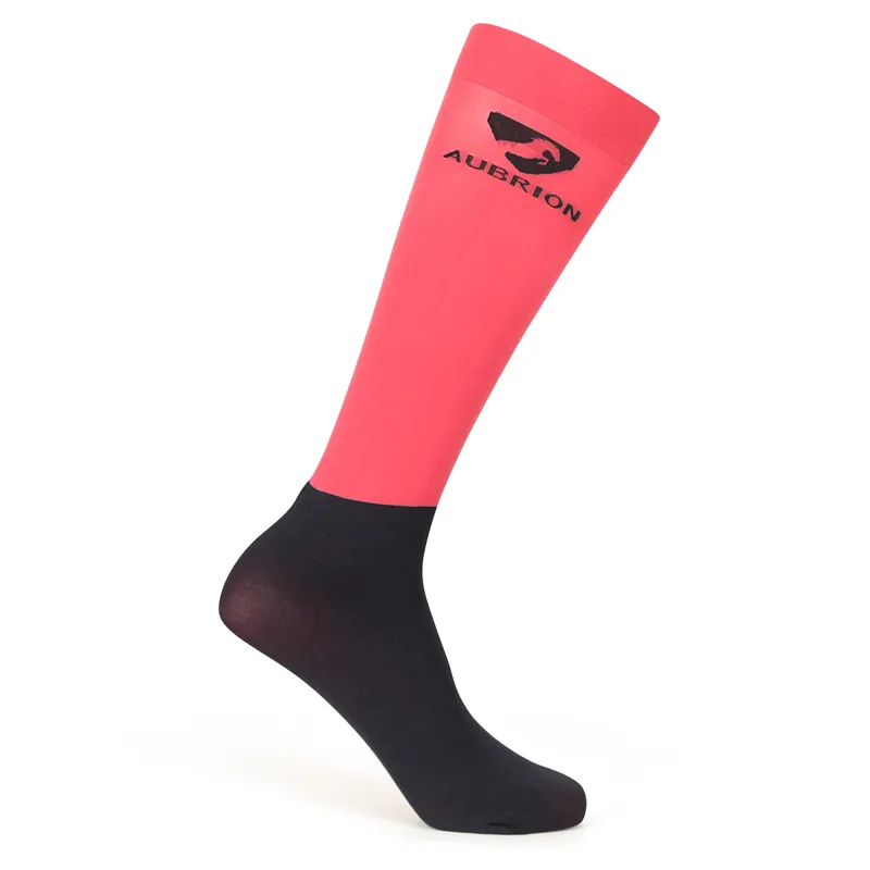 Aubrion Ladies Performance Socks - Coral