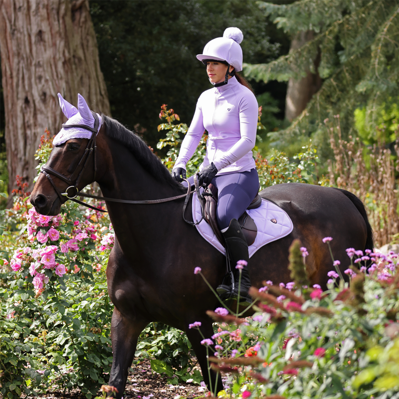 Aubrion Pom Pom Hat Cover - Lavender-2