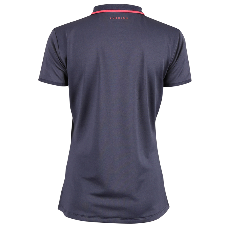 Aubrion Young Rider Poise Tech Polo - Navy-1