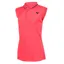 Aubrion Young Rider Poise Sleeveless Tech Polo - Coral