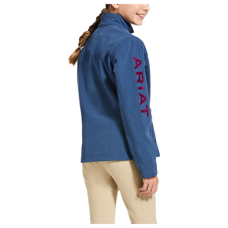 Ariat Youth New Team Softshell Jacket - Marine Blue