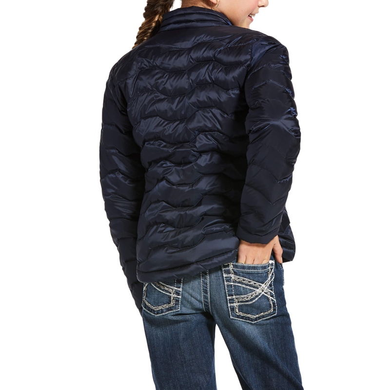 Ariat Youth Ideal 3.0 Down Jacket - Navy -1