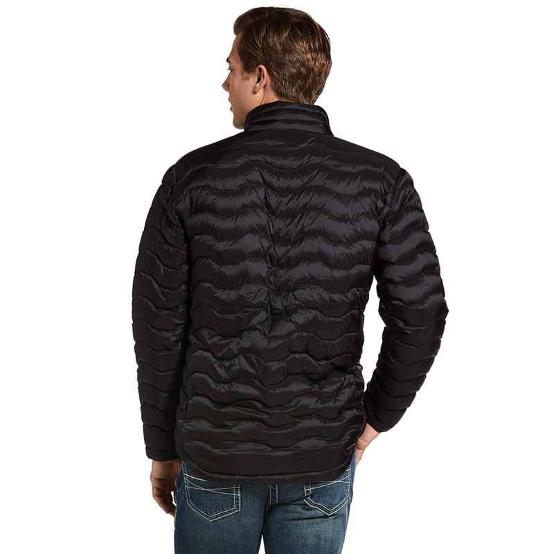 Ariat Men's Ideal V Down Jacket - Black -1