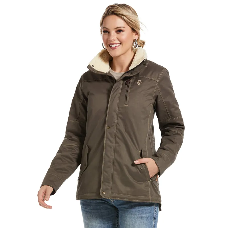 Ariat Women's Real Grizzly Jacket - Banyan Bark - XS