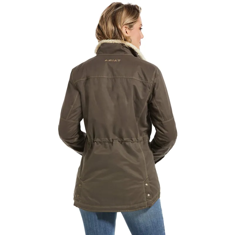 Ariat Women's Real Grizzly Jacket - Banyan Bark - XS-1