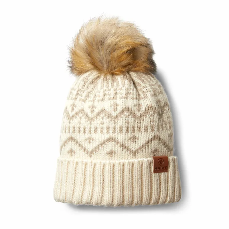 Ariat Azulejo Beanie - Natural/Burlap