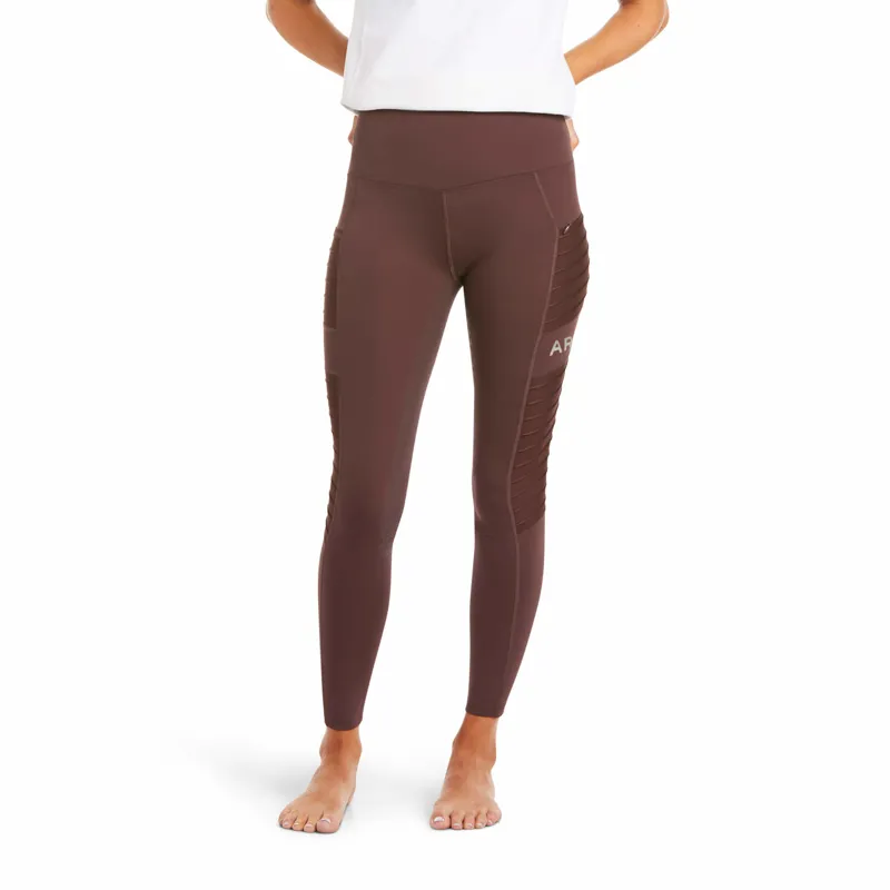 Ariat Womens Moto KP Tights - Cocoa 