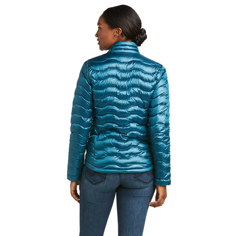 Ariat Women's Ideal 3.0 Down Jacket - Iridescent Eurasian Teal -1