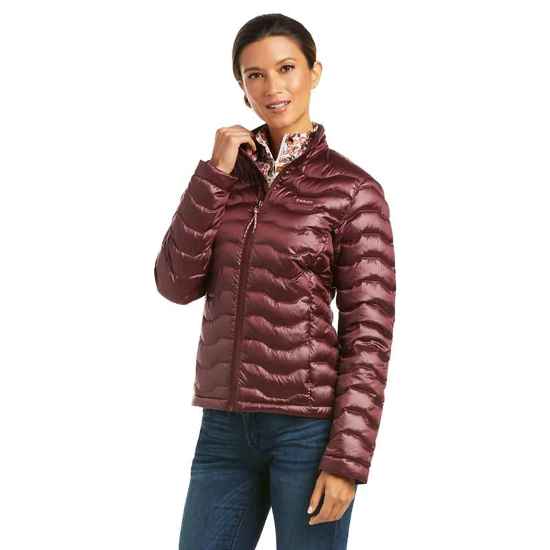 Ariat Women's Ideal 3.0 Down Jacket - Iridescent Windsor Wine