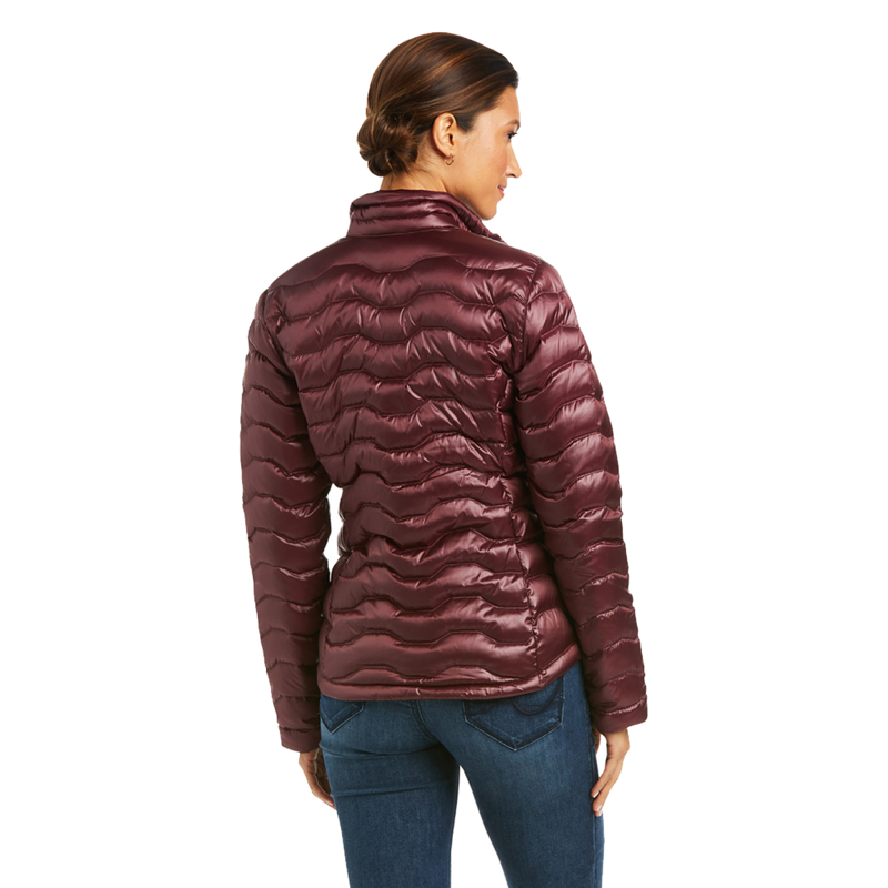 Ariat Women's Ideal 3.0 Down Jacket - Iridescent Windsor Wine-1