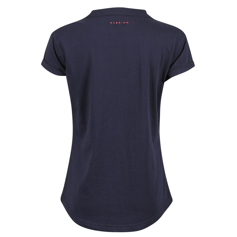 Aubrion Young Rider Repose T-Shirt - Navy-2
