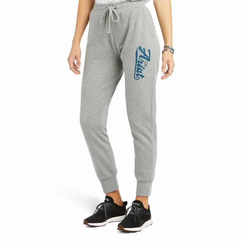 Ariat Real Jogger Sweatpant - Heather Grey