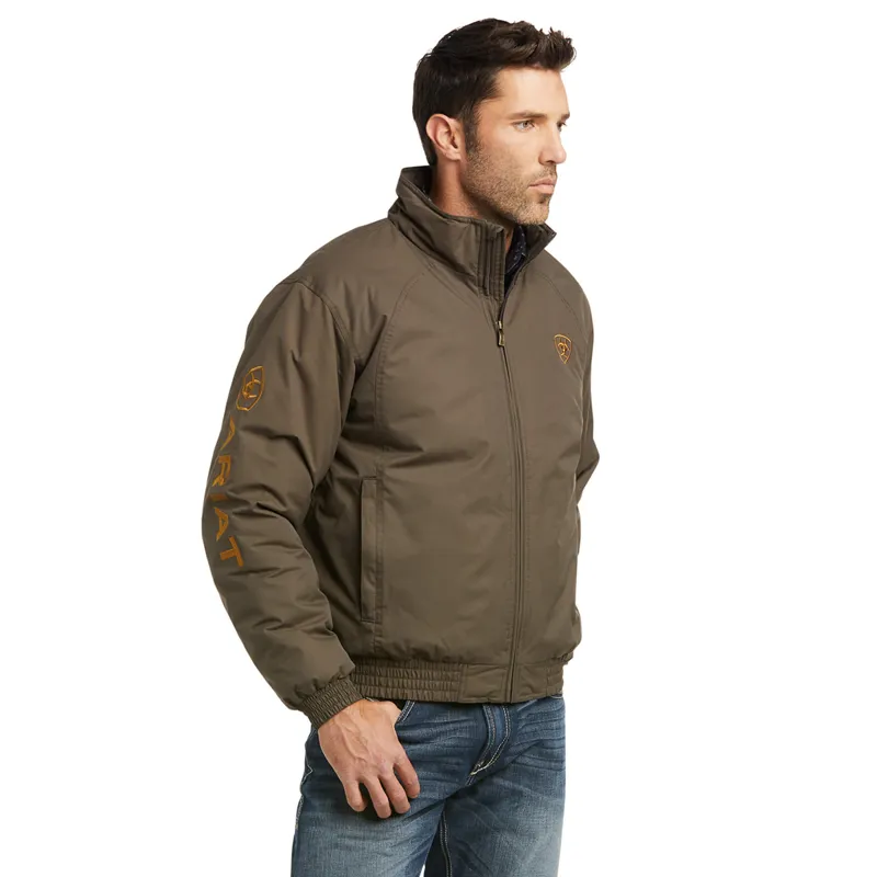 Ariat Male FR Team Logo Jacket Iron Grey Large 並行輸入品