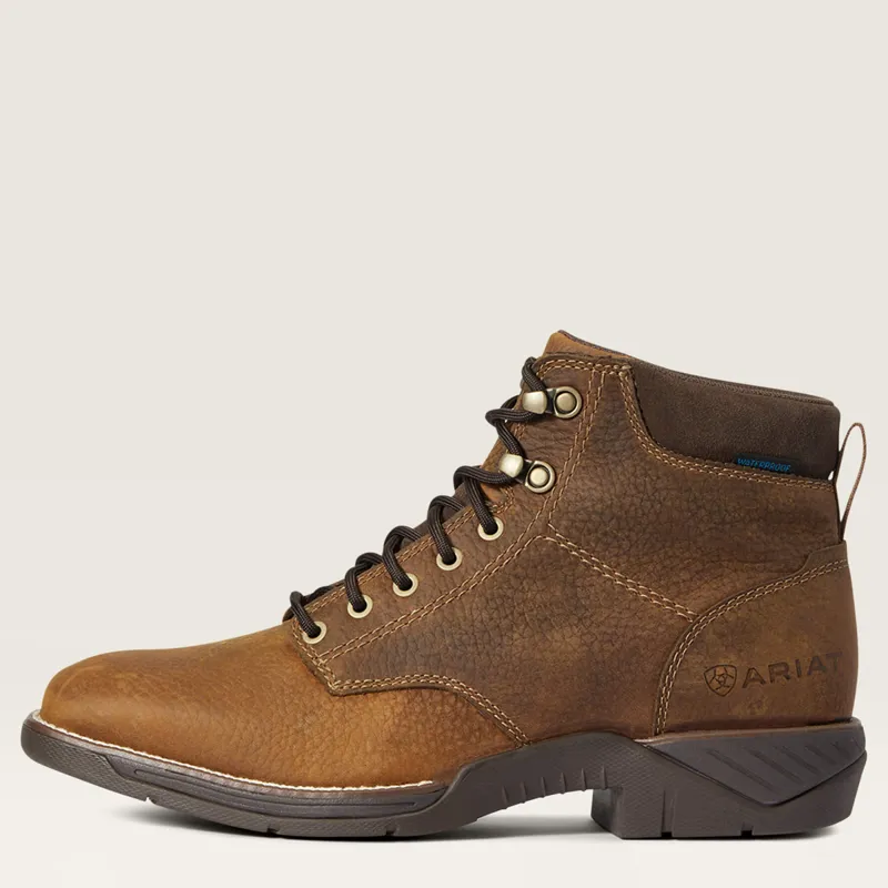 Ariat Men's Ranch Work Lace H20 Boots - Copper Kettle-1