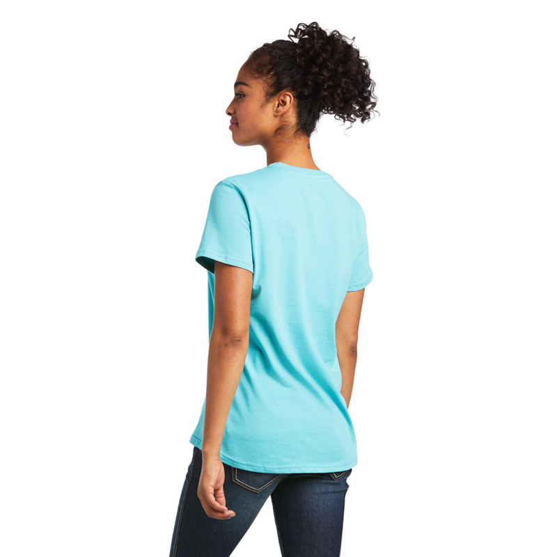 Ariat Women's Rebar Cotton Strong Logo T-Shirt - Meadowbrook-1