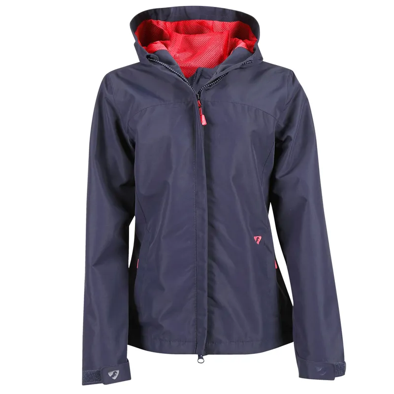 Aubrion Young Rider Cloudburst Rain Coat - Navy