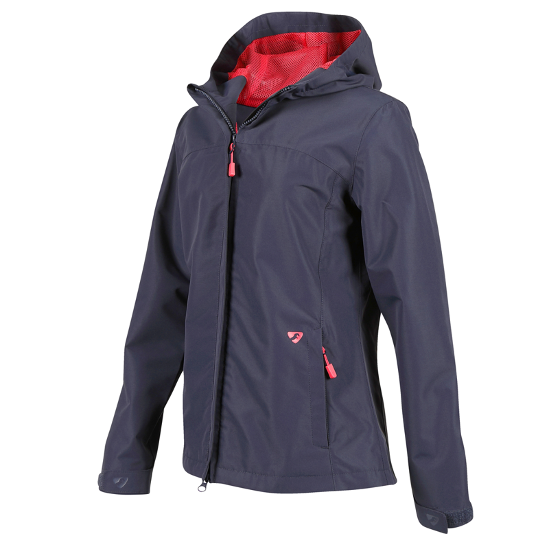 Aubrion Young Rider Cloudburst Rain Coat - Navy-1
